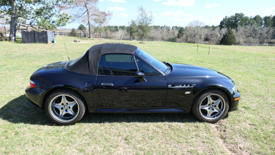2001 BMW M Roadster in Black Sapphire Metallic over Black Nappa