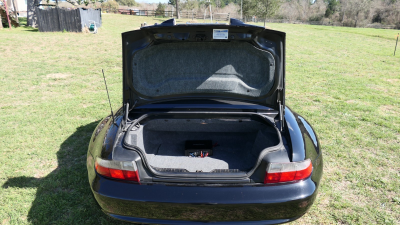 2001 BMW M Roadster in Black Sapphire Metallic over Black Nappa