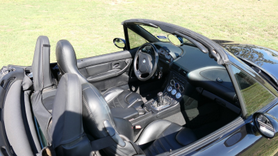 2001 BMW M Roadster in Black Sapphire Metallic over Black Nappa