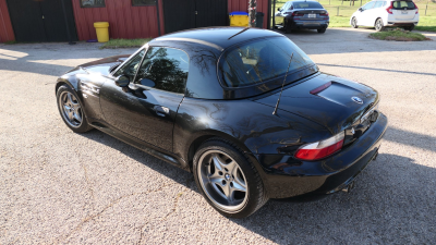2001 BMW M Roadster in Black Sapphire Metallic over Black Nappa