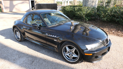 2001 BMW M Roadster in Black Sapphire Metallic over Black Nappa