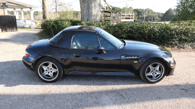 2001 BMW M Roadster in Black Sapphire Metallic over Black Nappa