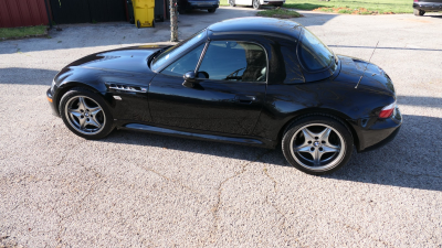 2001 BMW M Roadster in Black Sapphire Metallic over Black Nappa