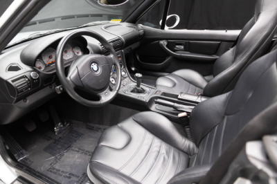 2001 BMW M Roadster in Titanium Silver Metallic over Black Nappa