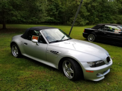 2001 BMW M Roadster in Titanium Silver Metallic over Dark Gray & Black Nappa