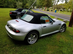 2001 BMW M Roadster in Titanium Silver Metallic over Dark Gray & Black Nappa