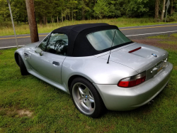 2001 BMW M Roadster in Titanium Silver Metallic over Dark Gray & Black Nappa