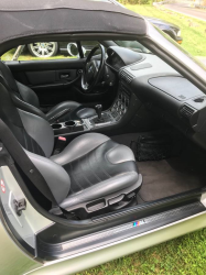 2001 BMW M Roadster in Titanium Silver Metallic over Dark Gray & Black Nappa