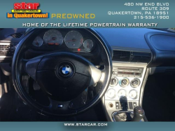 2001 BMW M Roadster in Titanium Silver Metallic over Dark Gray & Black Nappa