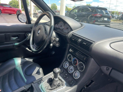 2001 BMW M Roadster in Black Sapphire Metallic over Black Nappa