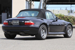 2001 BMW M Roadster in Black Sapphire Metallic over Black Nappa