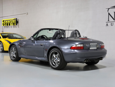 2001 BMW M Roadster in Steel Gray Metallic over Black Nappa