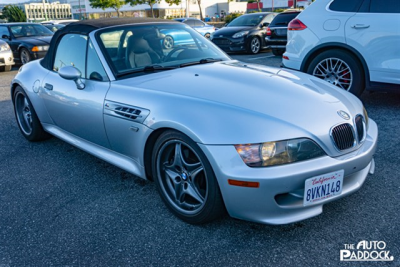 2001 BMW M Roadster in Titanium Silver Metallic over Dark Gray & Black Nappa