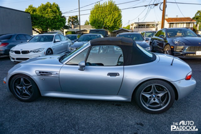 2001 BMW M Roadster in Titanium Silver Metallic over Dark Gray & Black Nappa