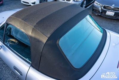 2001 BMW M Roadster in Titanium Silver Metallic over Dark Gray & Black Nappa
