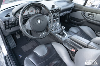 2001 BMW M Roadster in Titanium Silver Metallic over Dark Gray & Black Nappa