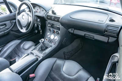 2001 BMW M Roadster in Titanium Silver Metallic over Dark Gray & Black Nappa