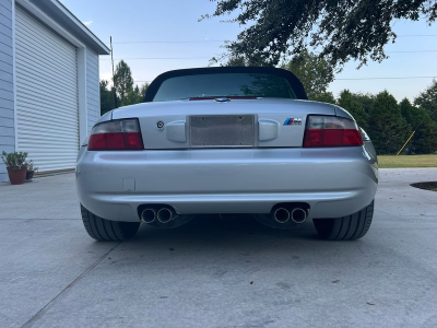 2001 BMW M Roadster in Titanium Silver Metallic over Black Nappa