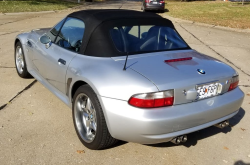 2001 BMW M Roadster in Titanium Silver Metallic over Dark Gray & Black Nappa
