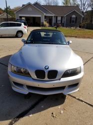 2001 BMW M Roadster in Titanium Silver Metallic over Dark Gray & Black Nappa