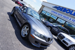 2001 BMW M Roadster in Steel Gray Metallic over Dark Gray & Black Nappa