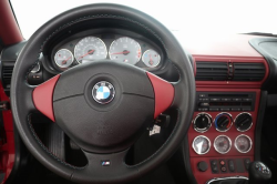 2001 BMW M Roadster in Imola Red 2 over Imola Red & Black Nappa