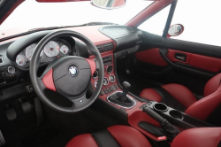 2001 BMW M Roadster in Imola Red 2 over Imola Red & Black Nappa