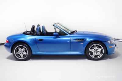 2001 BMW M Roadster in Estoril Blue Metallic over Estoril Blue & Black Nappa