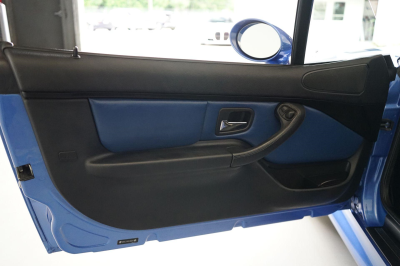 2001 BMW M Roadster in Estoril Blue Metallic over Estoril Blue & Black Nappa