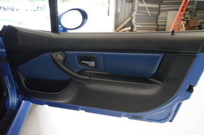 2001 BMW M Roadster in Estoril Blue Metallic over Estoril Blue & Black Nappa
