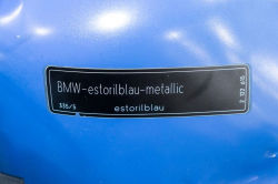 2001 BMW M Roadster in Estoril Blue Metallic over Estoril Blue & Black Nappa