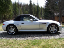 2001 BMW M Roadster in Titanium Silver Metallic over Black Nappa