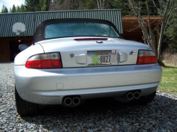 2001 BMW M Roadster in Titanium Silver Metallic over Black Nappa