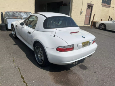 2001 BMW M Roadster in Alpine White 3 over Dark Beige Oregon