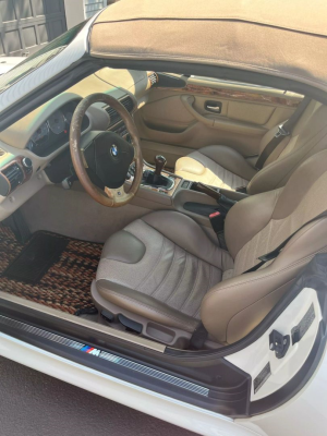 2001 BMW M Roadster in Alpine White 3 over Dark Beige Oregon