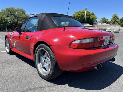 2001 BMW M Roadster in Imola Red 2 over Black Nappa