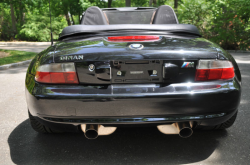 2001 BMW M Roadster in Black Sapphire Metallic over Black Nappa