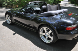 2001 BMW M Roadster in Black Sapphire Metallic over Black Nappa