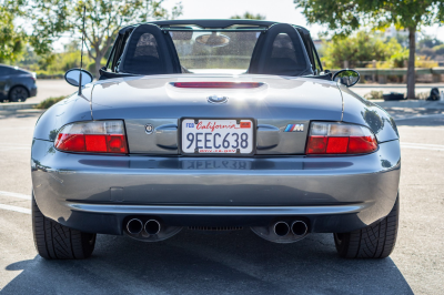 2001 BMW M Roadster in Steel Gray Metallic over Black Nappa
