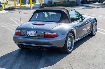 2001 BMW M Roadster in Steel Gray Metallic over Black Nappa