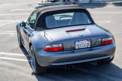 2001 BMW M Roadster in Steel Gray Metallic over Black Nappa