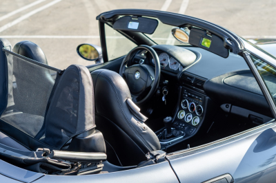 2001 BMW M Roadster in Steel Gray Metallic over Black Nappa
