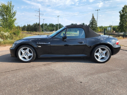 2001 BMW M Roadster in Black Sapphire Metallic over Black Nappa