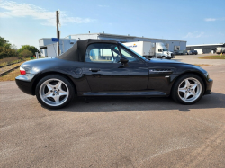 2001 BMW M Roadster in Black Sapphire Metallic over Black Nappa