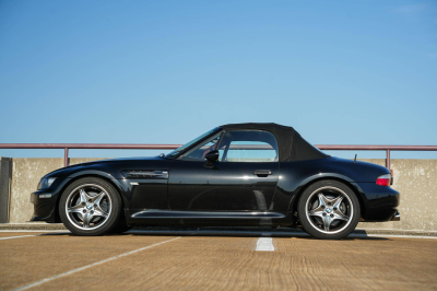 2001 BMW M Roadster in Black Sapphire Metallic over Imola Red & Black Nappa