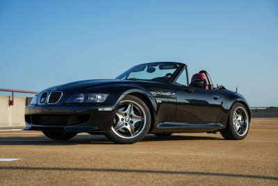 2001 BMW M Roadster in Black Sapphire Metallic over Imola Red & Black Nappa