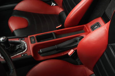 2001 BMW M Roadster in Black Sapphire Metallic over Imola Red & Black Nappa