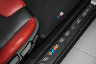2001 BMW M Roadster in Black Sapphire Metallic over Imola Red & Black Nappa