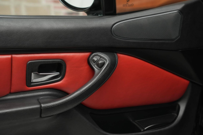 2001 BMW M Roadster in Black Sapphire Metallic over Imola Red & Black Nappa