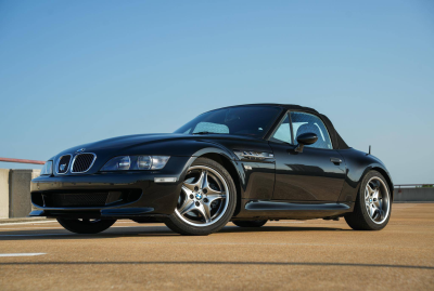 2001 BMW M Roadster in Black Sapphire Metallic over Imola Red & Black Nappa